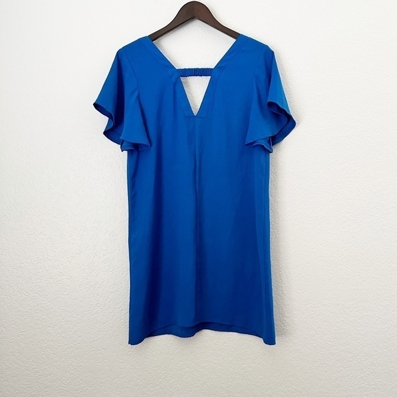 JACK BY BB DAKOTA Bright Blue Shift Slip Dress - Picture 2 of 6
